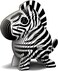 EUGY 3D ZEBRA PUZZLE