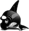 EUGY 3D Orca Paper Puzzle &ndash; Eco-Friendly DIY Cardboard Killer Whale Model Kit, Educational &amp; Decorative Craft for Kids &amp; Adults