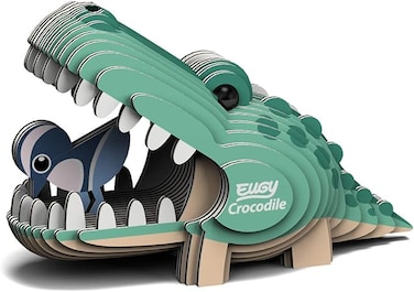 EUGY 3D CROCODILE FISH PUZZLE