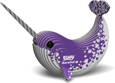 EUGY 3D NARWHAL PUZZLE