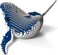 EUGY 3D HUMPBACK WHALE PUZZLE