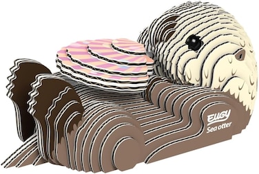 EUGY 3D SEA OTTER PUZZLE