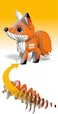EUGY 3D RED FOX PUZZLE