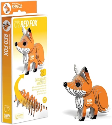 EUGY 3D RED FOX PUZZLE