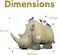 EUGY 3D Rhino Puzzle &ndash; eco-friendly 3D cardboard model kit for kids, 24-piece educational animal craft toy for boys &amp; girls ages 6+