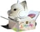 EUGY 3D Cat Paper Puzzle &ndash; Eco-Friendly DIY Cardboard Cat Model Kit, Creative Educational Craft Toy for Kids &amp; Adults