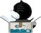 EUGY Cat - Tuxedo 3D Puzzle, 32 Piece Eco-Friendly Educational Learning Puzzles for Kids 6+