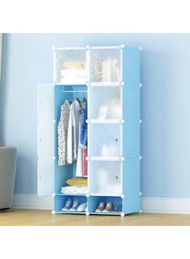 Cube Storage Organizer Cabinet Closet Storage Shelves Plastic Storage Shelving for Bedroom, Living Room,