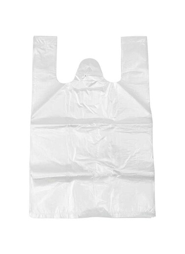 30*46cm About 170 Thick Transparent White Disposable Plastic Food Bag
