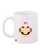 Super Mario Printed Coffee Mug White/Beige/Black