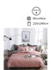 4-Piece King Size Luxurious Cotton And Soft Microfiber Comforter Set Microfiber Red 220x240cm