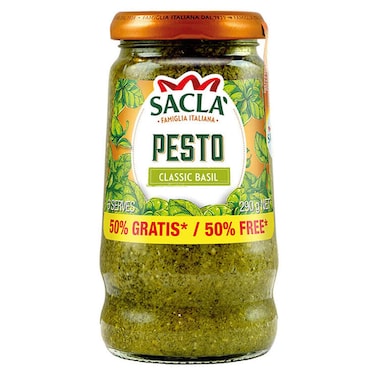 Sacla Pesto Classic Basil, 290g