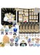 MUMOO BEAR Christmas Blind Box, Includes Cartoon Figures, Keychains, Rings and Accessories for Party Toy Ornaments Decoration, Xmas Countdown Advent Calendar Gift for Girls, Boys &amp; Kids (Ultraman)