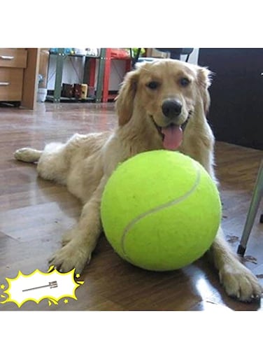 Banfeng Banyun Giant 9.5" Dog Tennis Ball Large Pet Toys Funny Outdoor Sports Dog Ball