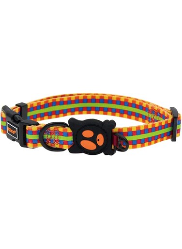 DOCO LOCO Collar - (DCL002) Texture - Lime Street, Sizes - M