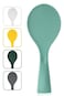 Silicone Non-Stick Rice Paddle, Heat-Resistant Serving Spoon for Rice Cooker.