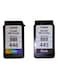 Pack of 2 Canon Pixma 445/446 Ink Cartridge Set Black &amp; Tri Colour