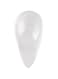 Restaurantware 3.5" Voga Melamine Chopstick and Spoon Rest, Small, White - 10ct Box -
