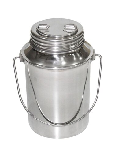 Screw Barni Storage Box Silver 1.5Liters