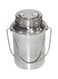 Screw Barni Storage Box Silver 1.5Liters