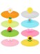 TERRIFI Silicone Cup Lids Mug Cover, 8 Colorful Silicone Cup Lids - Reusable, Anti-Dust, and Perfect for Any Cup or Mug!