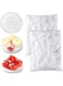 YU WELL Disposable Food Cover Plastic Wrap Elastic Food Lids For Fruit Bowls Cups Caps Storage Kitchen Fresh Keeping Saver Bags (200 Pcs)