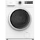 Midea 8 Kg Front Load Washer New Edition 1400 RPM Speed, Electromagnetic Door Lock MF110W80B/W-GCC