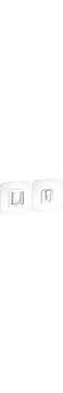 12pcs Adhesive Wall Hooks, Heavy Duty, Waterproof, and Reusable Double-Sided Hooks for Kitchen, Bathroom, Office No Drilling or Nails