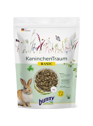 Bunny Nature Complete Food For Adult Rabbits, Dream Basic 600g