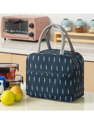 Lunch Bag Tote Insulated with Water-resistant Soft Liner Box for Picnic Boating Beach Fishing Work School Office Reusable Adult Men Women