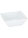 Harmony 6 Inch Square Bowl - White