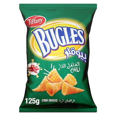 Tiffany Bugles Chili 125g