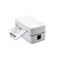Compact Thermal Shipping Label Printer, Bluetooth Compatible, One-Line Express Printing, White