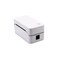Compact Thermal Shipping Label Printer, Bluetooth Compatible, One-Line Express Printing, White