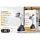Portable Handheld Garment Steamer 2000W with 3 Steam Levels and 320ml Water Tank