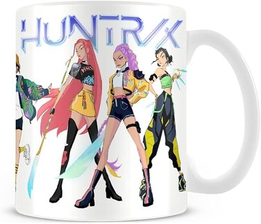 International Kpop Demon Hunters Huntrix Girls Coffee Mug - 11oz