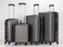 STARGOLD 4 Pack Of Hardside Spinner Number Locked Luggage Trolley
