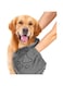 Microfiber Dog Towels for Drying, Super Absorbent &amp; Quick Drying Pet Grooming Towel, Machine Washable for Dogs &amp; Cats, 31"x13", Grey