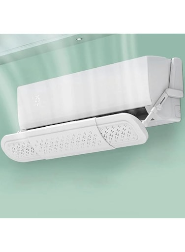 AnnuoYi Air Conditioner Deflector,Split AC Air Conditioning Baffles,Air Conditioning Wind Shield,Adjustable Anti Direct Blowing Windshield Wing,For Home 29.9-41.7In Air Conditioner