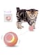 FLAFARY Interactive Cat Toys Ball, Rolling Ball for Kitten &amp; Dog Playing -Pink