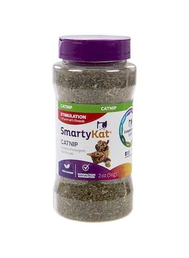 Smartykat Certified Organic Catnip 2 Ounce Canister (Pack of 1)