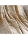 Home Leah stripe woven throw with fringes-130x170- ochre