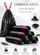 Home 60 Pcs (5 Rolls) 45x50 cm; Extra Thick &amp; Strong Trash Bags Small Garbage Bags.