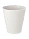 Trash Can Bin,Waste Bin White,For Kitchen,Office Garbage Can Waste Basket, Trash Bin for Bedroom, Toilet, Kitchen,(10 l) White
