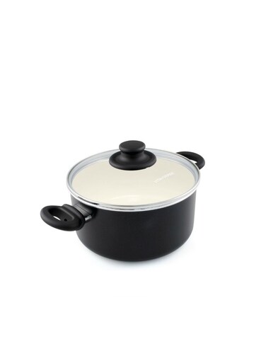 Covered Casserole Black 20cm