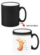Color Changing Heat Sensitive Ceramic Mug, Image Revealed When HOT Liquid is Added! No prob llama