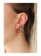 Colorful Natural Stone Detail Earring Set