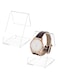 PH PandaHall 2 x Acrylic Watch Display Stand, Clear Jewellery Monitoring Rack, Single Watch Display Stand for Bracelet Watch, 5 x 4.5 x 6.3 cm