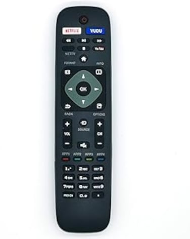 Neuronmart New Universal Remote Control Replace Philips TV Remote for Philips TV Replacement for LCD LED 4K UHD Smart TVs Remote1