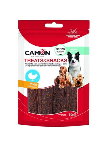 Camon Puff-Jerky &ndash; Chicken (80G)- 14Pcs